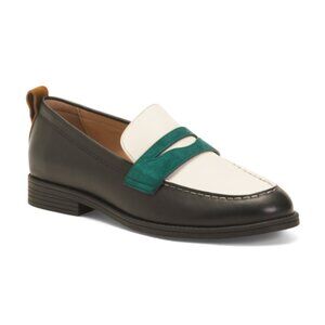 COLE HAAN Leather Stassi Comfort Penny Loafers